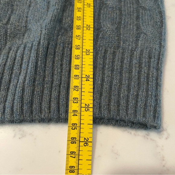 Daniel Bishop Cashmere Xanadu Cable Knit Pullover Sweater Mens Size Small NWT - Picture 8 of 8